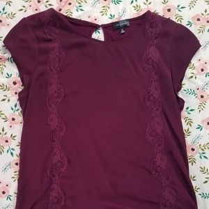 The Limited shirt with lace, size XL